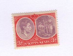 St Kitts & Nevis #84a MH - Stamp - CAT VALUE $16.00