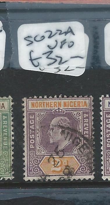 NORTHERN NIGERIA (P1907B) KE 2D SG22A  VFU