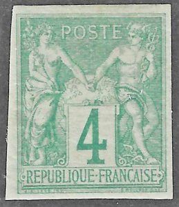 French Colonies (1877) - Scott # 25,   MH