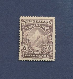 NEW ZEALAND - Scott 70 - used - 1898 - 1/2 p lilac grey