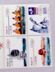 Brazil - 2308a, MNH Set Block of 4. Olympics. SCV - $4.50