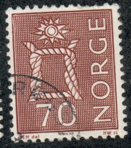 Norway #468 used single