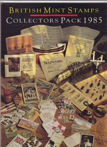 GB QEII 1985 Collectors Pack Includes the Year's Complete Commemorative Sets U/M