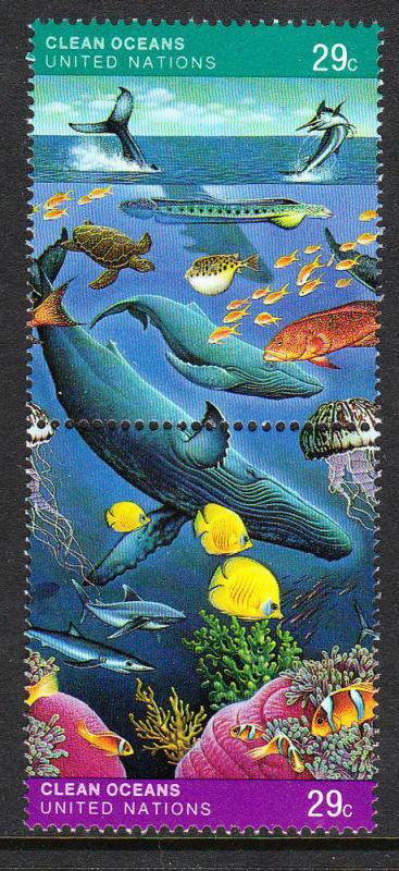 604a United Nations 1992 Clean Oceans MNH