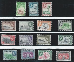 Nyasaland Protectorate mlh sc. 97-111