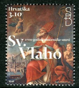 271 CROATIA 2016 - 1700 YEARS FROM THE MARTYR’S DEATH OF ST.BLASIUS - MNH Set