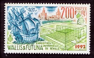 Wallis and  Futuna 1992 Sc#425 Columbus/Expo'92 Seville/Ship Single MNH