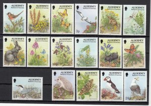 Alderney 1994 - Fauna & Flora superb Unmounted mint NHM