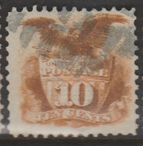 U.S. Scott Scott #116 Eagle & Shield Stamp - Used Single