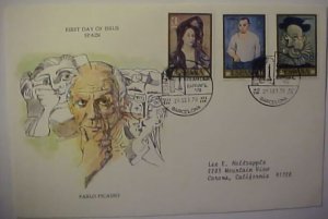 SPAIN PICASSO 1978 FDC