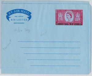 64539  -  OMAN Muscat - POSTAL HISTORY -   AEROGRAMME: Kessler #10  CORONATION