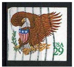 USA 1992 - Scott 2596 used - 29c, Eagle & shield 