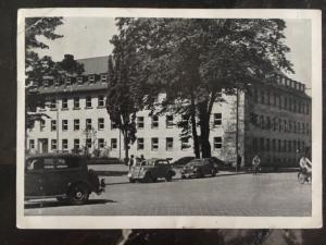 1937 Weiden Germany Real Picture  postcard Cover RPPC Street View Locally Used