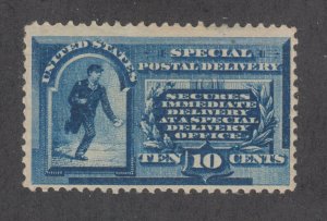 US Sc E1 MLH. 1885 10c blue Special Delivery