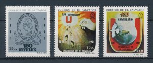 [116292] El Salvador 1991 150 Years University  MNH