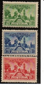Australia 156-161 Set Mint hinged