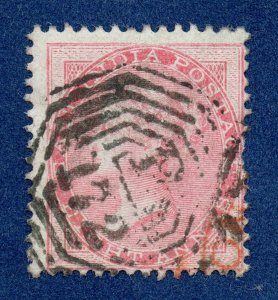 [sto652] Malaysia 1865 India used in Singapore No Wmk SG#Z88 cv:£325