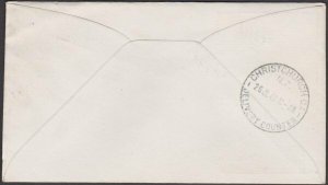 USA 1948 HEROIC CHAPLAINS - C Stephen Anderson FDC to New Zealand...........M482