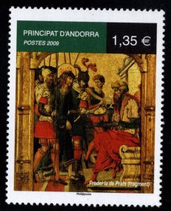 (French) Andorra Scott 652 MNH** Predelle Prats stamp