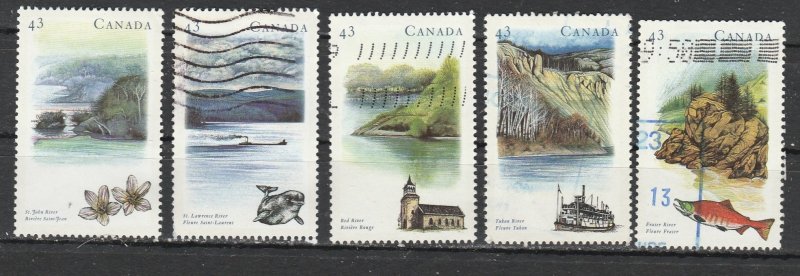 Canada     1485-89       (O)   1993     Complet  / Le $0.43