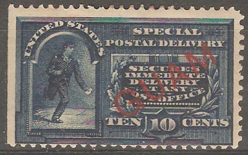 Guam E1 MH Fine 1902 SCV $150.00