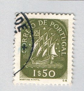 Portugal 705 Used Ancient Sailng Vessel 1948 (BP67116)