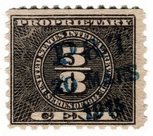 (I.B) US Revenue : Proprietary 5/8c (1914)