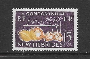 BIRDS - NEW HERBRIDES #98 (BR COPRA MNH