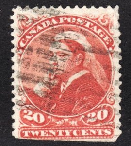 Canada Scott 46 Good used. Spacefiller. Lot #B.  FREE...