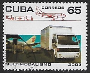 Cuba # 4308 - Transport / Van & Airplane - unused / CTO....{R12}