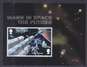 2003 Isle of Man 1038-1039/B47 Space Station 5,00 €