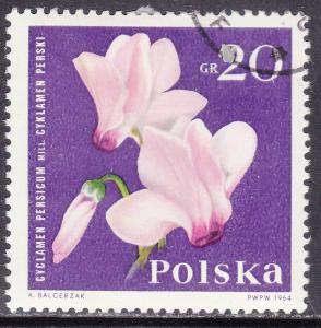 Poland 1279 Cyclamen 1964