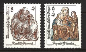 Austria 1999  Scott #1786-7 MNH