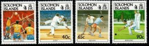 SOLOMON ISLANDS SG698/701 1991 NINTH SOUTH PACIFIC GAMES MNH