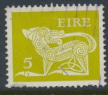 Ireland Eire SG 344  SC# 298a   Used 5 value  1968   Dog  see  scan