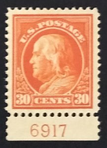 United States 420 With Bottom Plate No. XF MLH OG ** See Certificate **