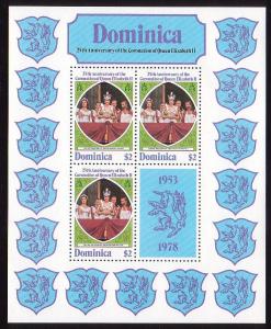 Dominica 571 Miniature Sheet MNH