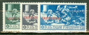 QJ: Castellorizo 75-9 mint CV $50; scan shows only a few
