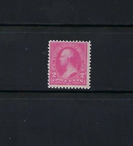 #248 2cent WASHINGTON TYPE 1 MNH SINGLE - SCV $97.50 - W27