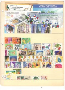 MALAYSIA COLLECTION ON STOCK SHEET MINT/USED