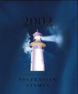 Australia 2002 Year Book in Dust Case.. Lighthouse Horses Rain Forrest