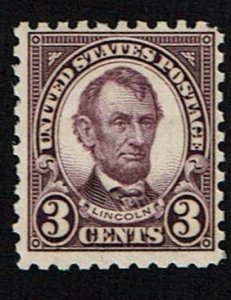 Scott #584 F/VF-OG-NH. SCV - $60.00