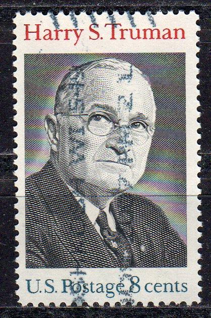 United States 1499 - Used - 8c Harry S. Truman (1973)