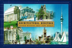 New Zealand 2002 Architectural Heritage  Prestige Booklet MNH