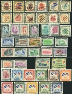 Early HONDURAS Postage Latin America Stamp Collection 1890-1959 Used Mint LH NH