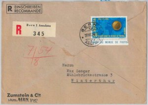 65620 - SWITZERLAND - Postal History -  COVER 1954: World FOOTBALL Championship