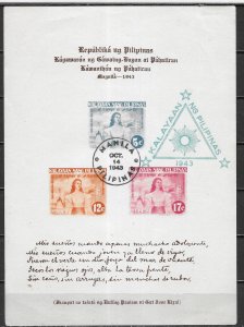 Philippines NB4 Independence s.s. Used (lib)