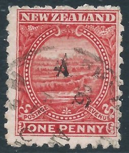 New Zealand, Sc #85, 1d Used