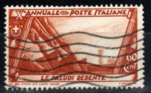 Italy #298 F-VF Used CV $8.00