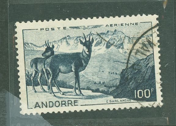 Andorra (French) #C1 Used Single